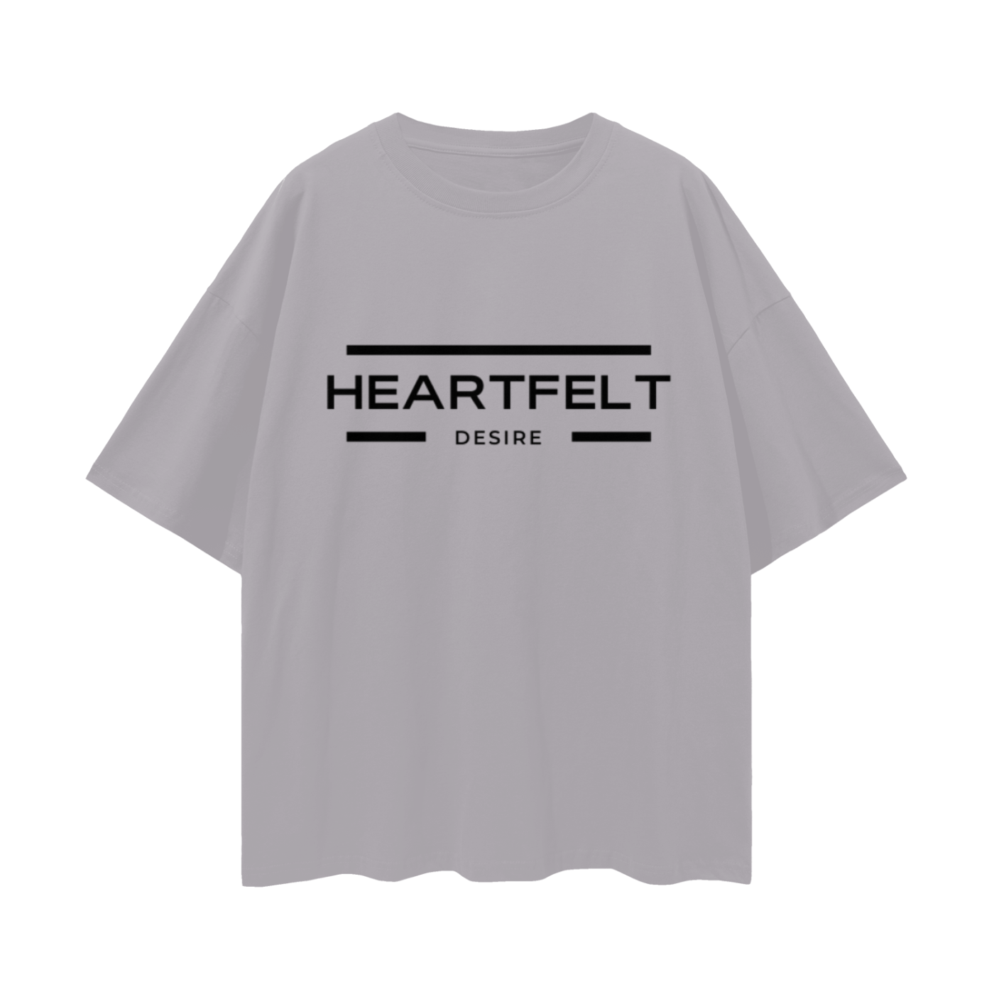 Heartfelt Desire-Oversize Deep Drop Shoulder Tee