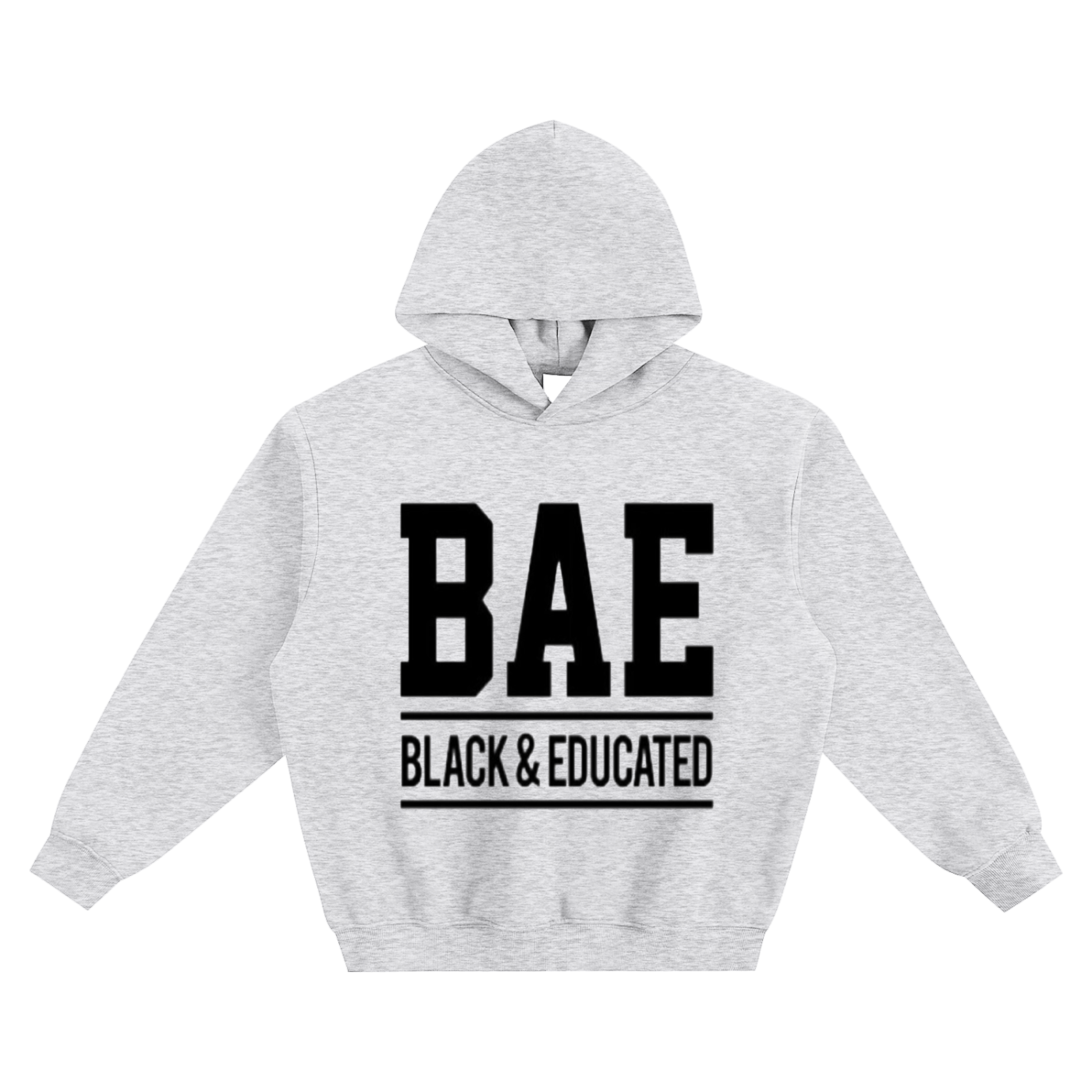 BAE (Black & Educated) Boxy Hoodie