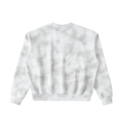 Dirty Washed Boxy Fleeced Sweatshirt