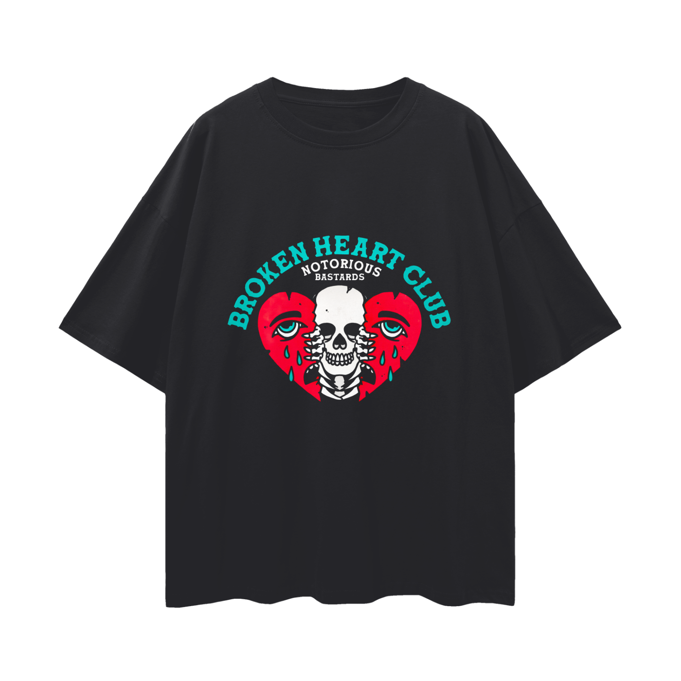 Broken Heart Club -Oversize Deep Drop Shoulder