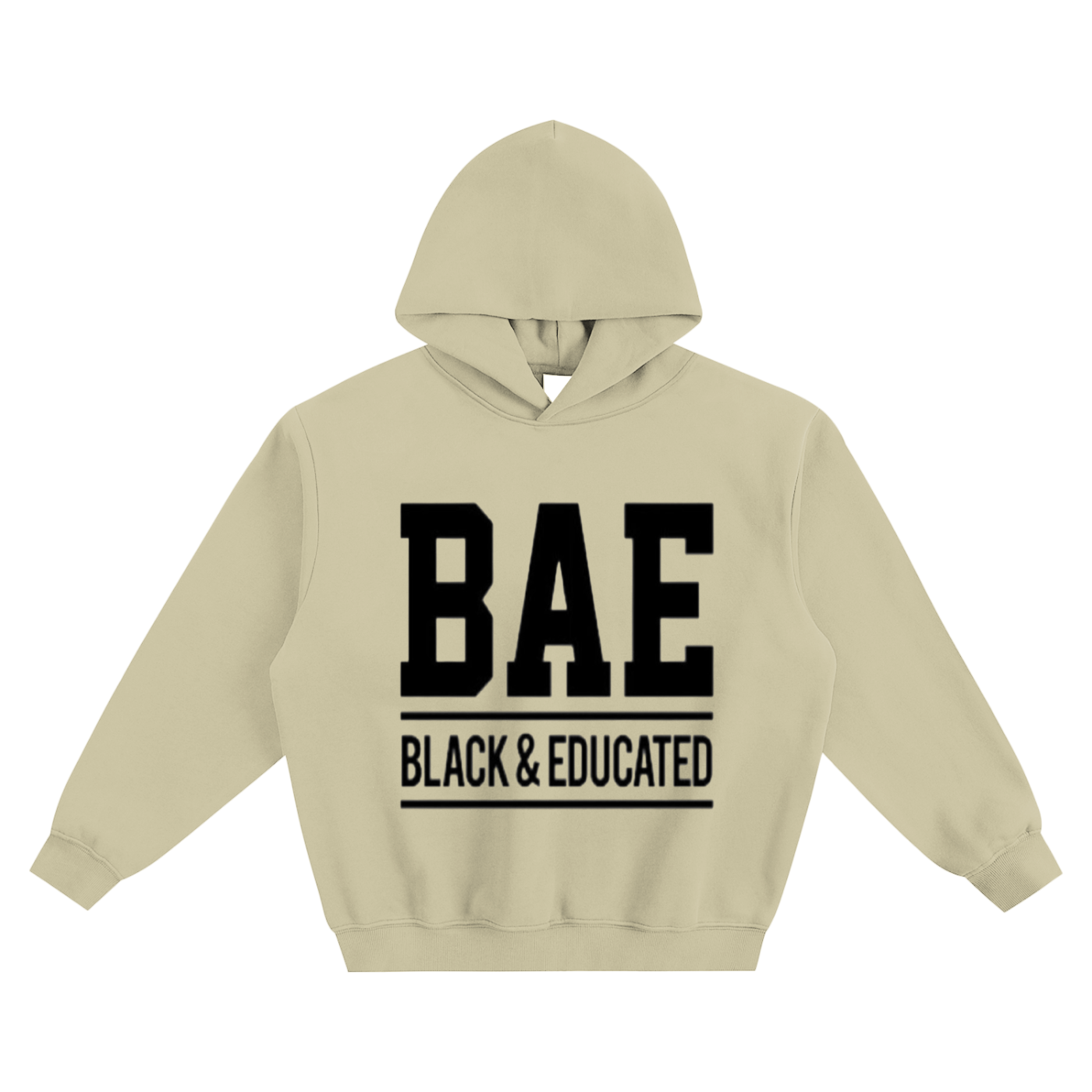 BAE (Black & Educated) Boxy Hoodie