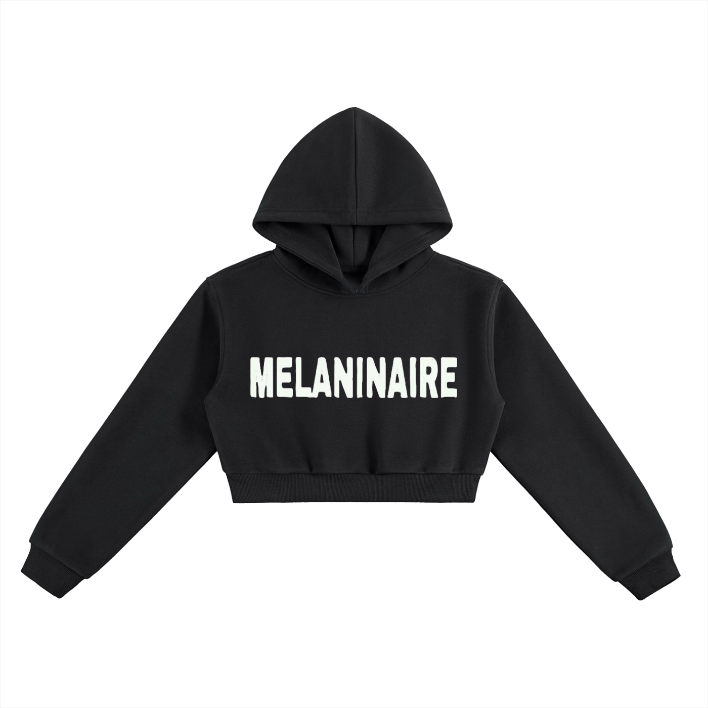 Melaninaire Cropped Hoodie