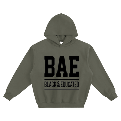 BAE (Black & Educated) Boxy Hoodie