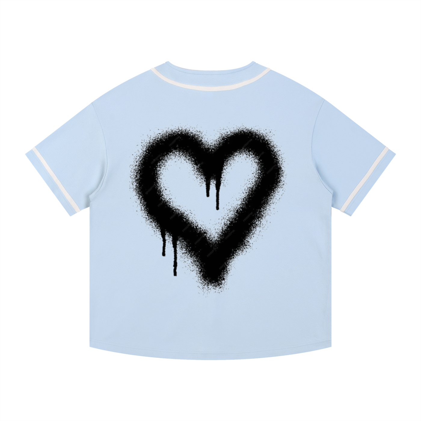 Heartfelt Desire  Button-Up Baseball Jersey